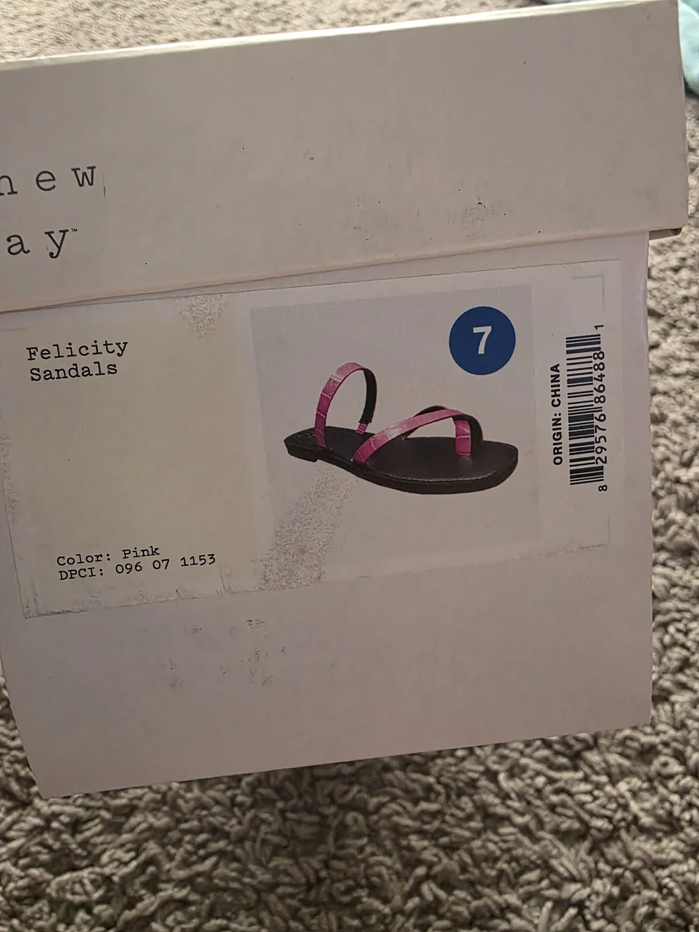 Forever 21 Women's Magenta Crisscross Strap Sandals